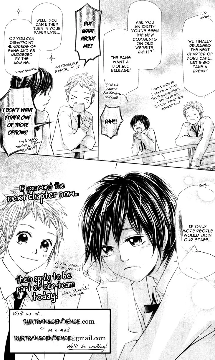 Read Yoru Café. chapter 8 image 1 on Lezhin