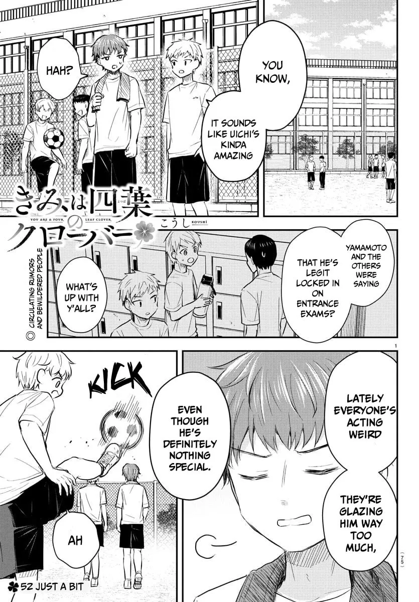 Read You Are a Four Leaf Clover chapter 52 image 1 on Lezhin