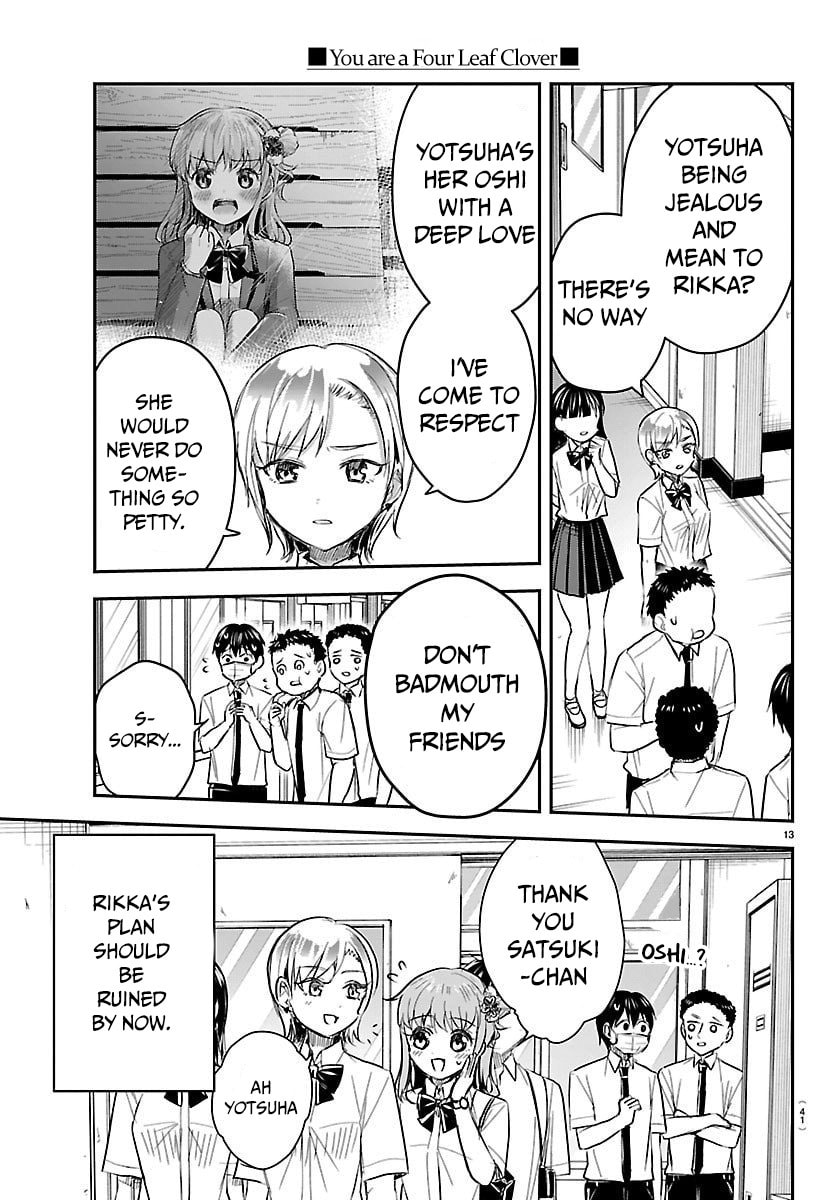 Read You Are a Four Leaf Clover chapter 58 image 13 on Lezhin