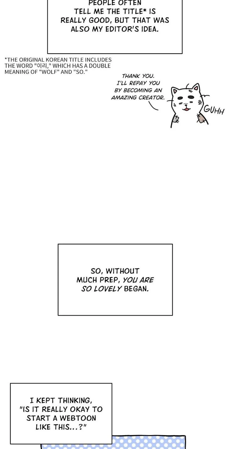 Read You Are So Lovely chapter 30.5 image 9 on Lezhin