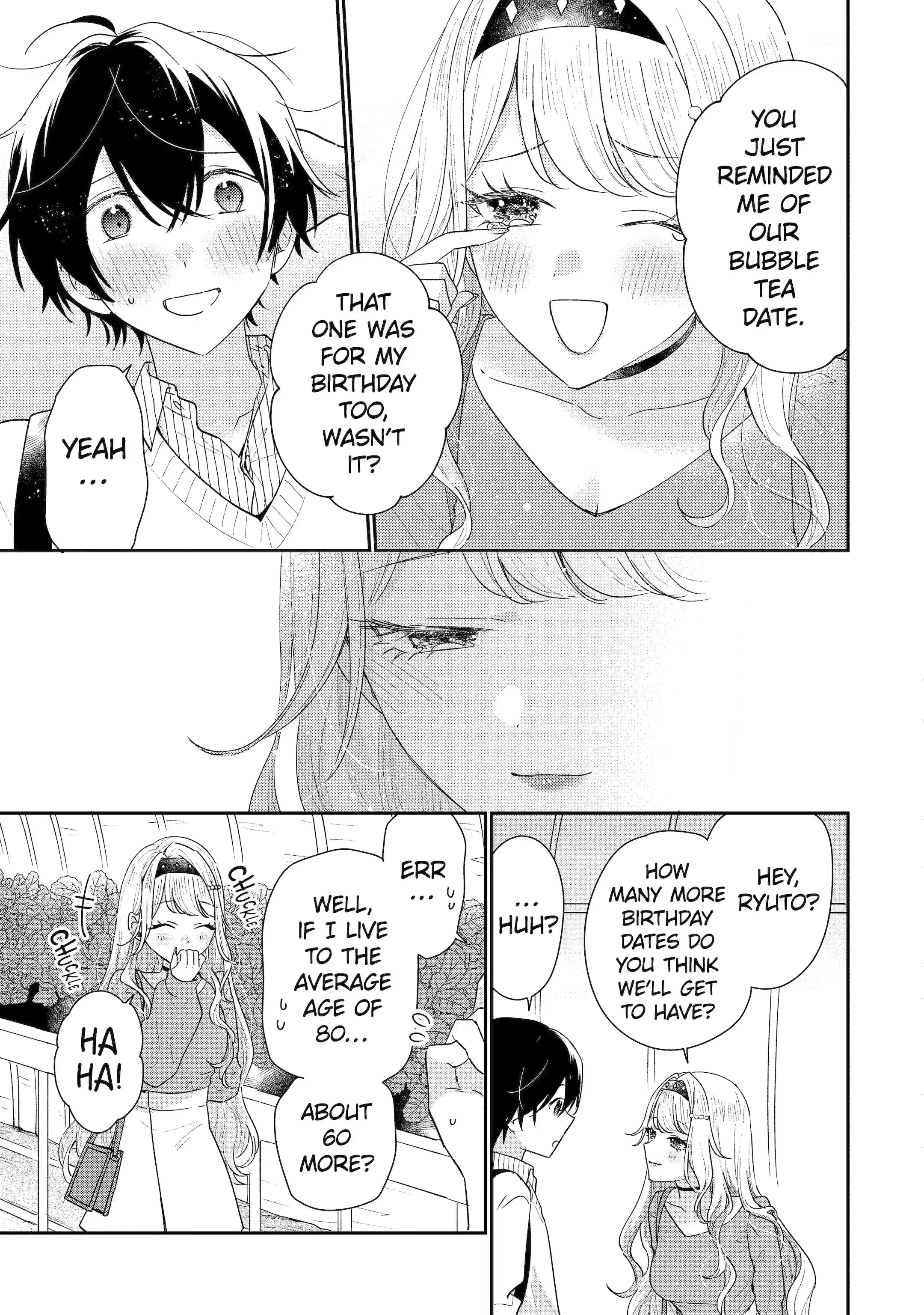 You Were Experienced, I Was Not: Our Dating Story Chapter 50.2 page 3 - 