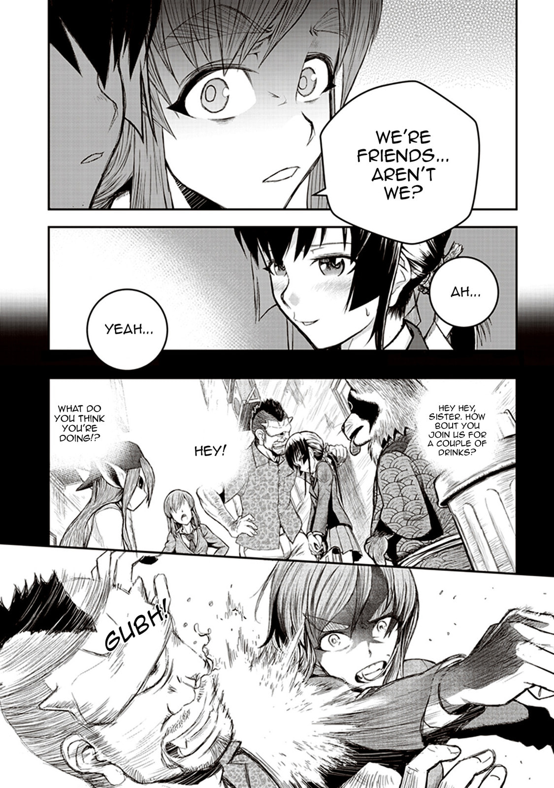Read Youkai Gurentai chapter 1 image 11 on Lezhin