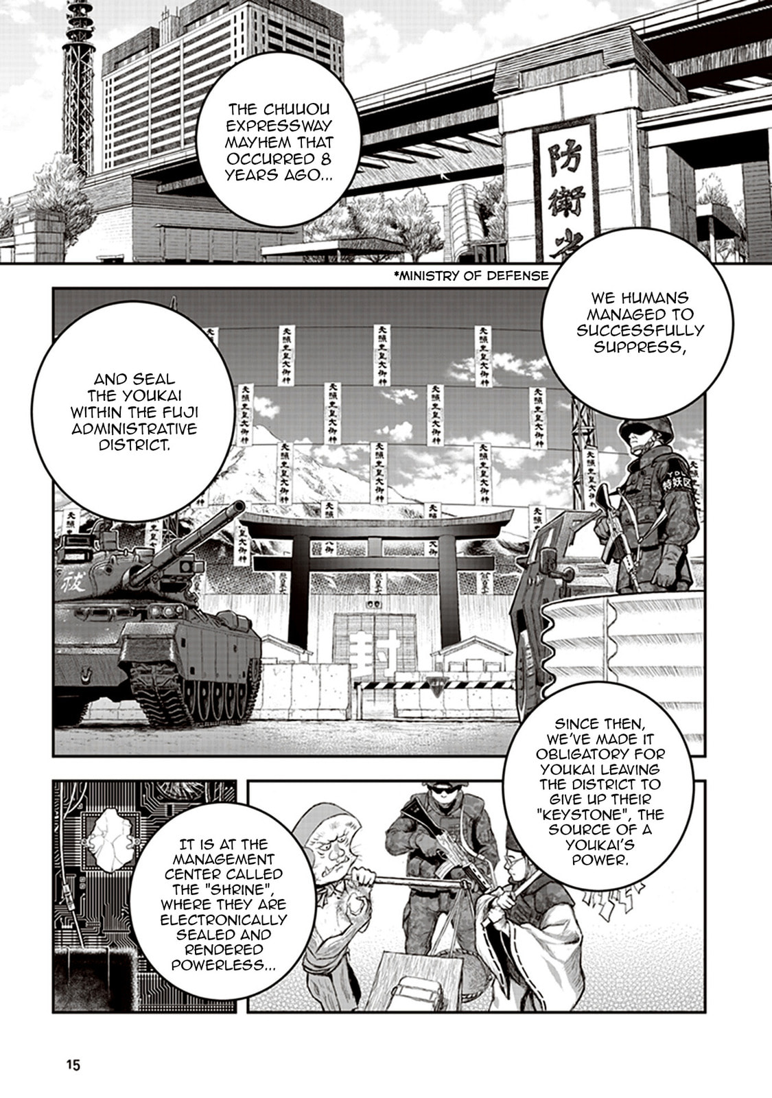 Read Youkai Gurentai chapter 1 image 14 on Lezhin
