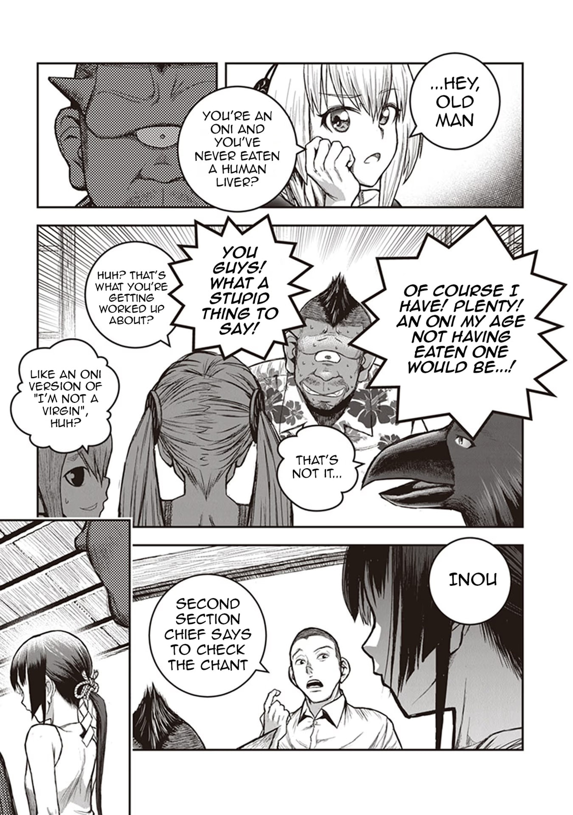 Read Youkai Gurentai chapter 12 image 23 on Lezhin