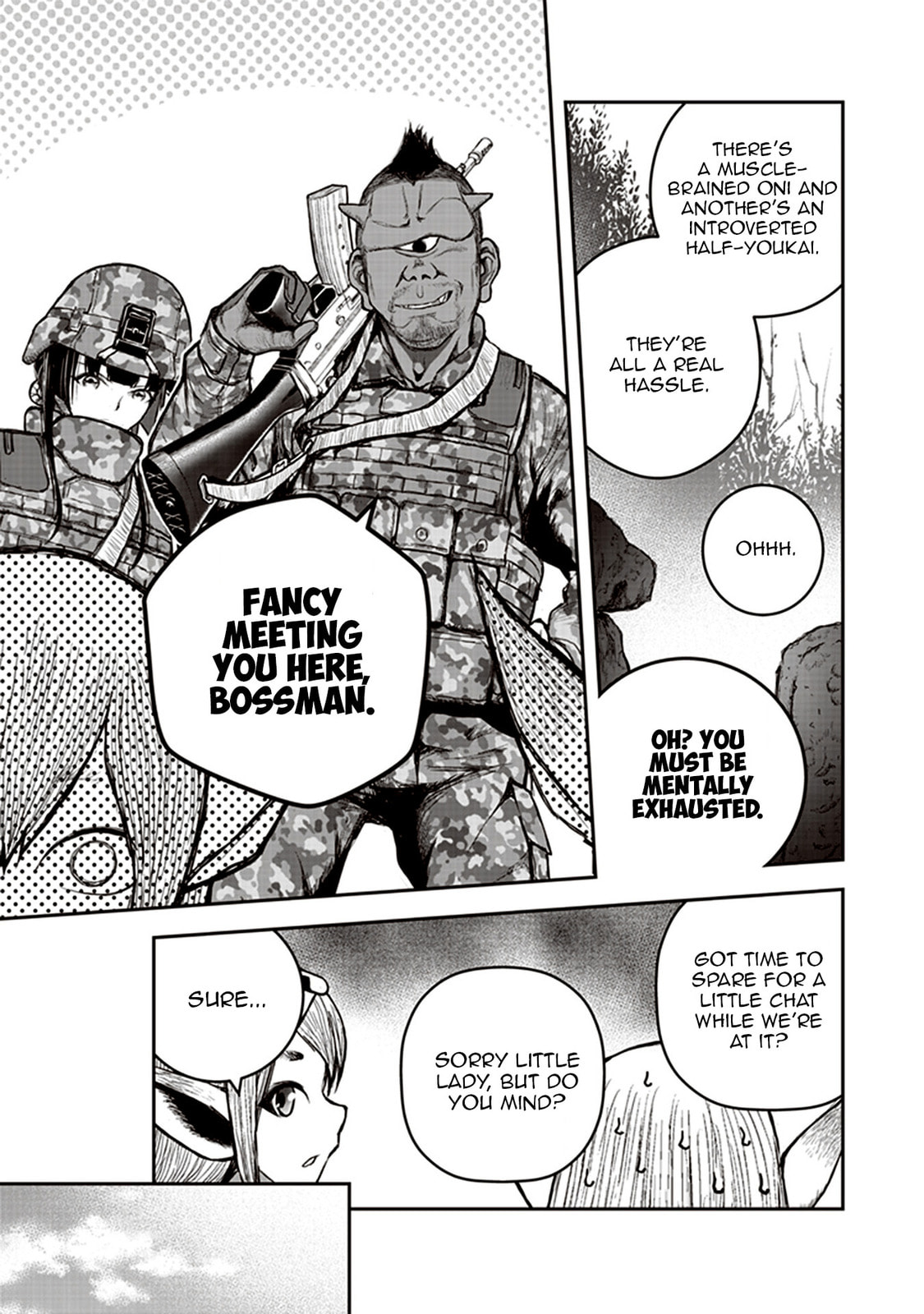 Read Youkai Gurentai chapter 6 image 12 on Lezhin