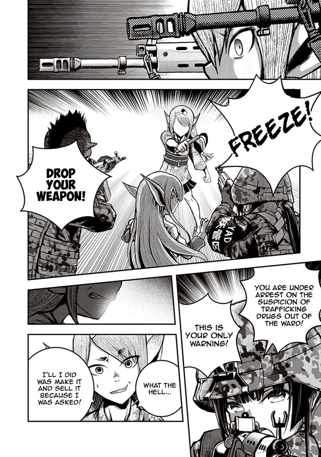 Read Youkai Gurentai chapter 6 image 23 on Lezhin