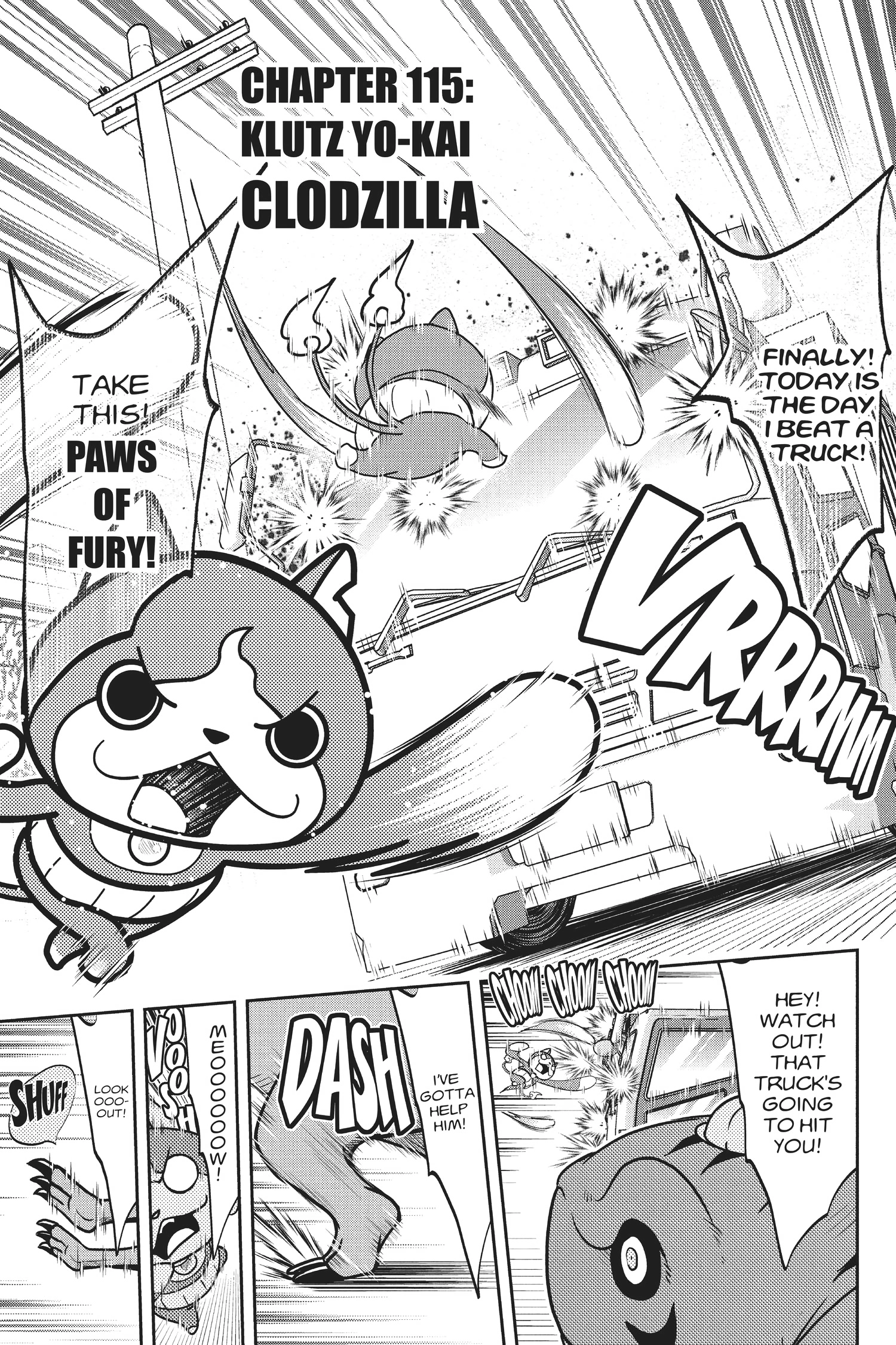 Youkai Watch Chapter 115 page 1 - 