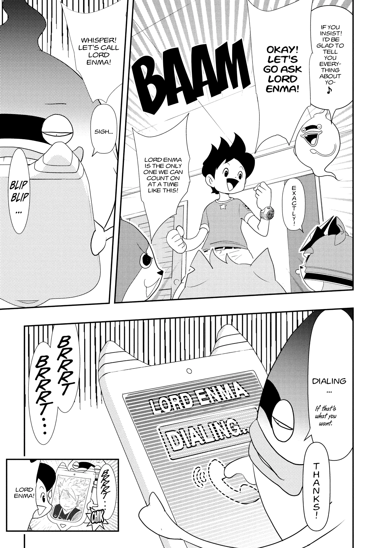 Youkai Watch Chapter 124.2 page 3 - 