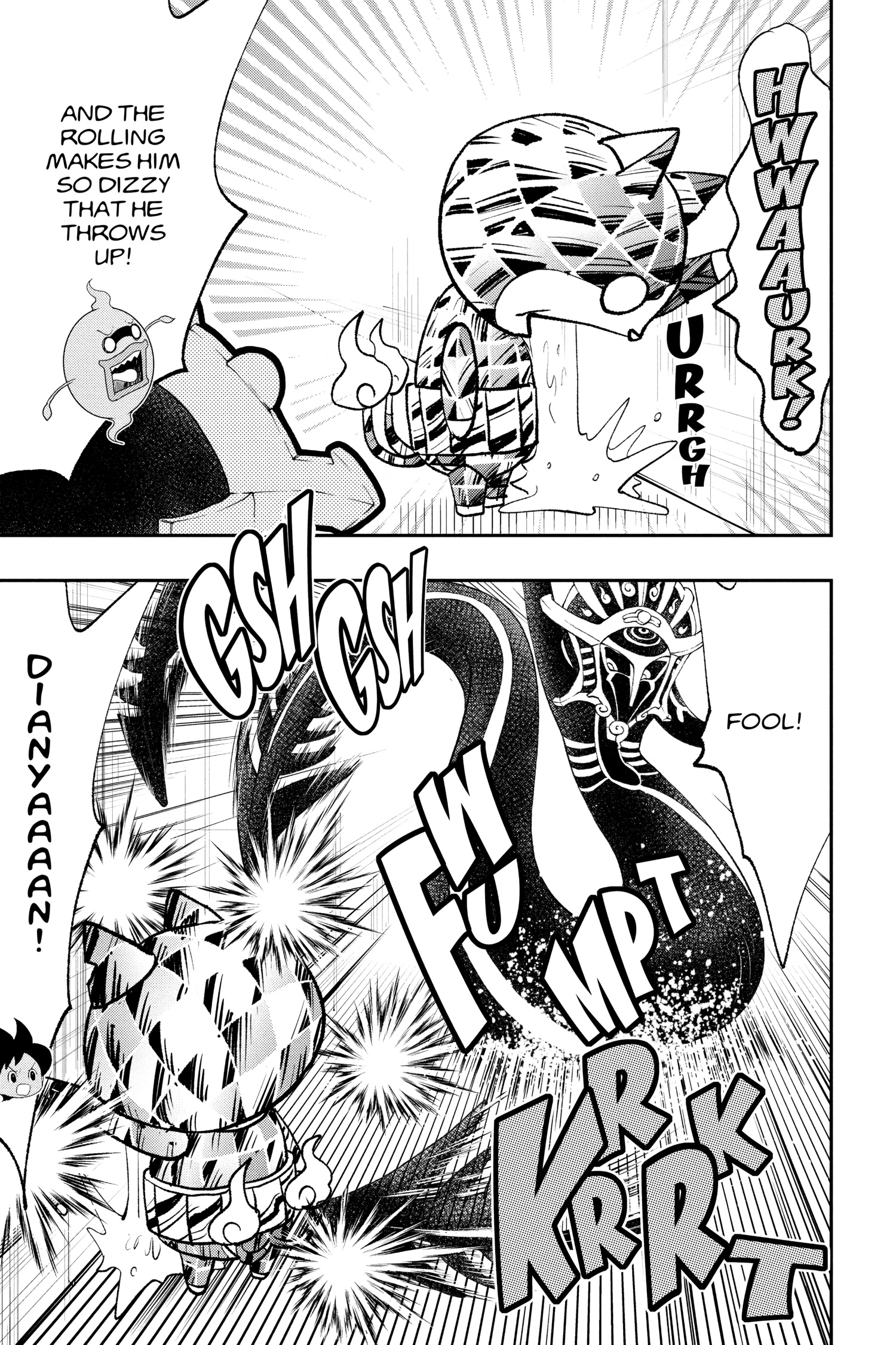 Youkai Watch Chapter 124.3 page 21 - 
