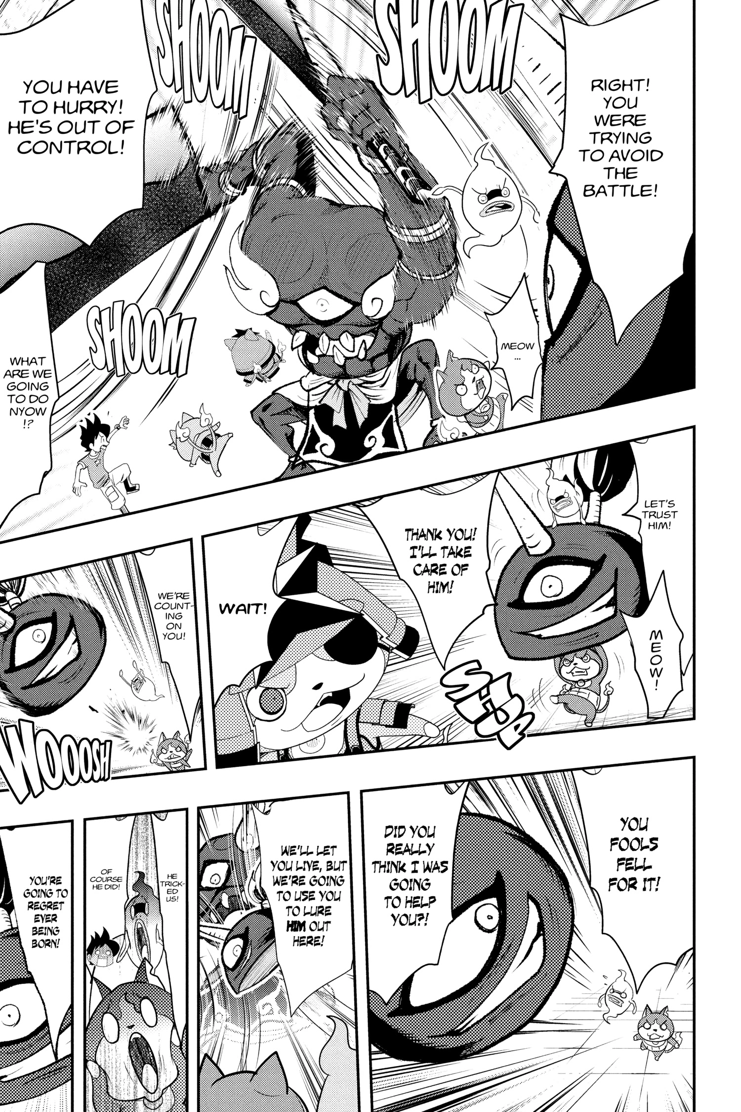Youkai Watch Chapter 124.3 page 4 - 