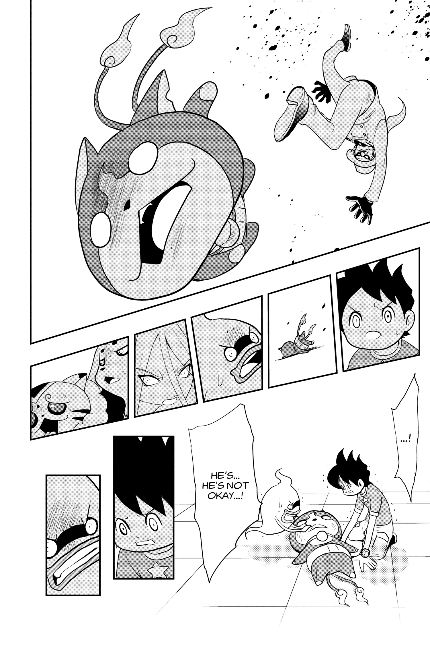 Youkai Watch Chapter 124.4 page 18 - 