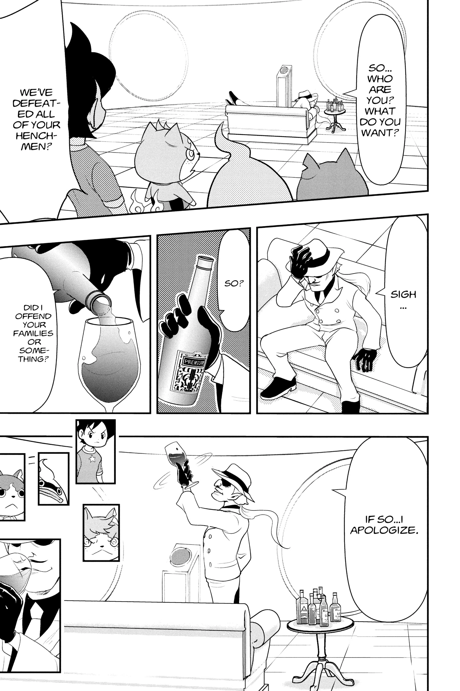 Youkai Watch Chapter 124.4 page 3 - 