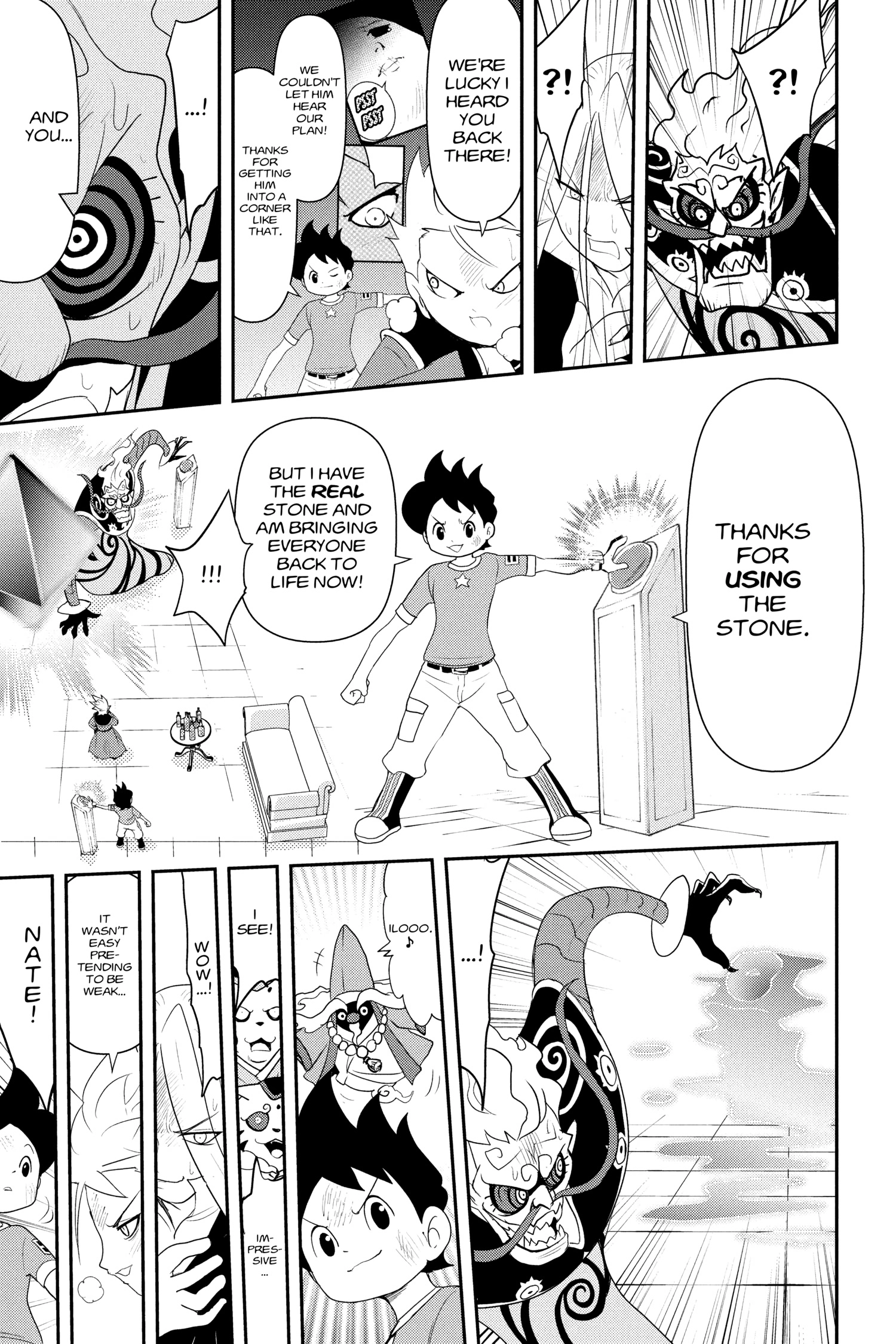 Youkai Watch Chapter 124.5 page 19 - 