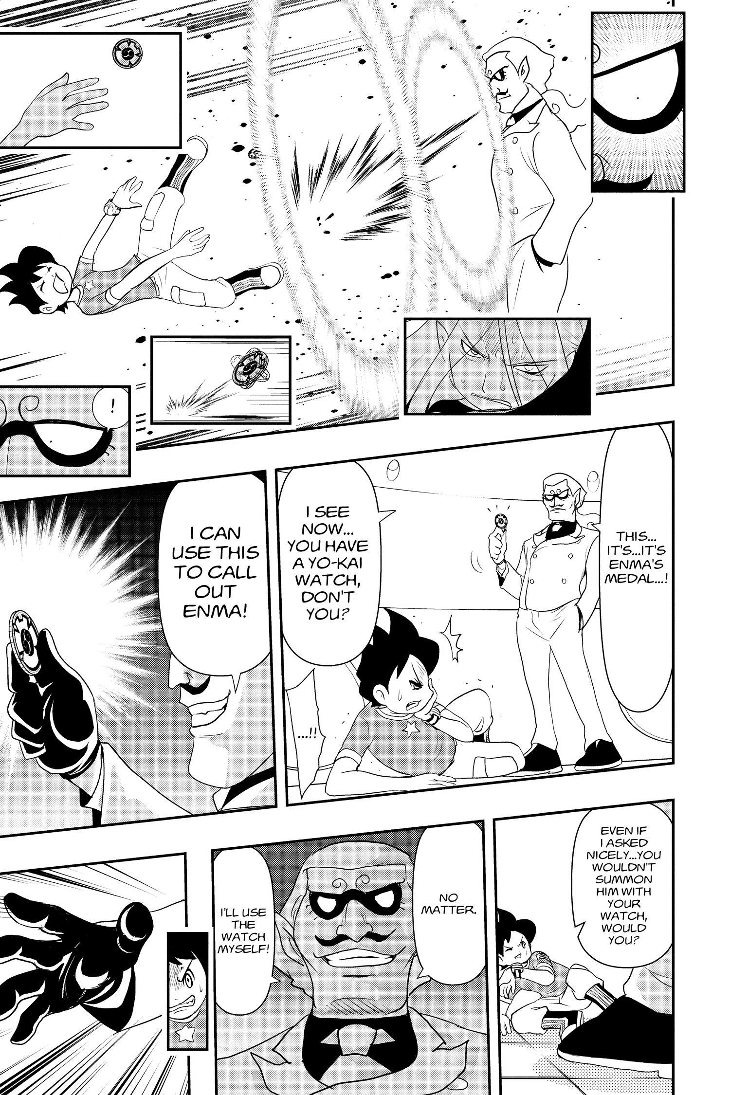 Youkai Watch Chapter 124.5 page 3 - 