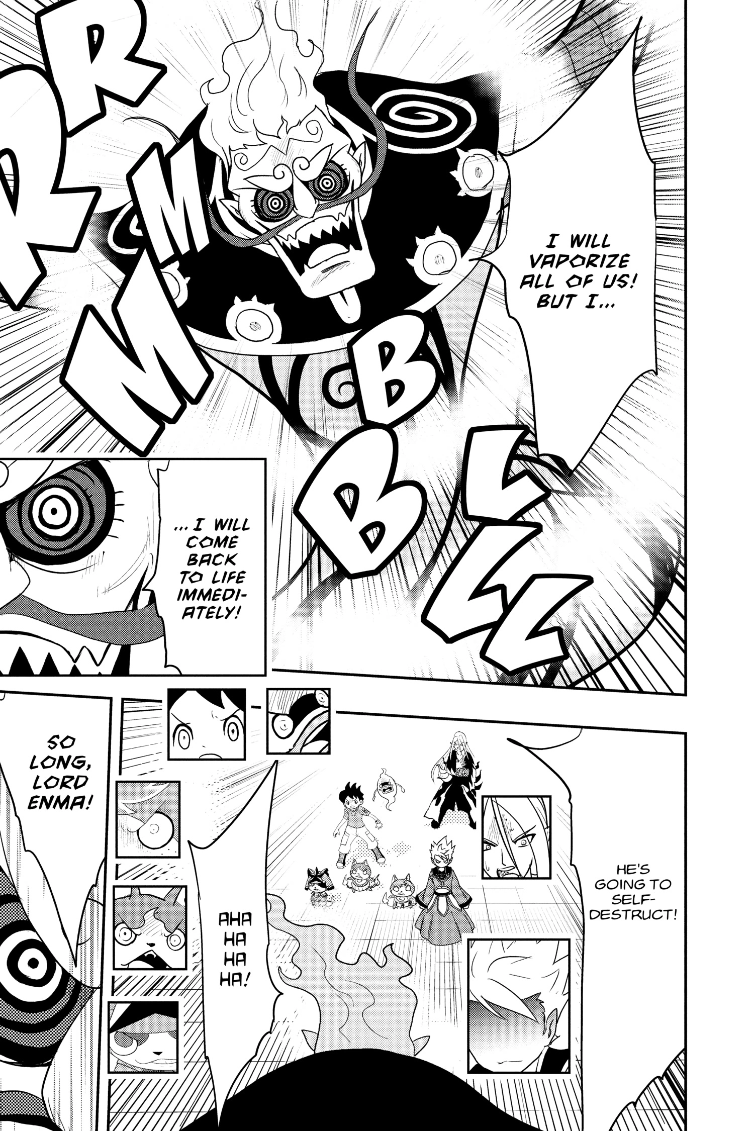 Youkai Watch Chapter 124.5 page 21 - 
