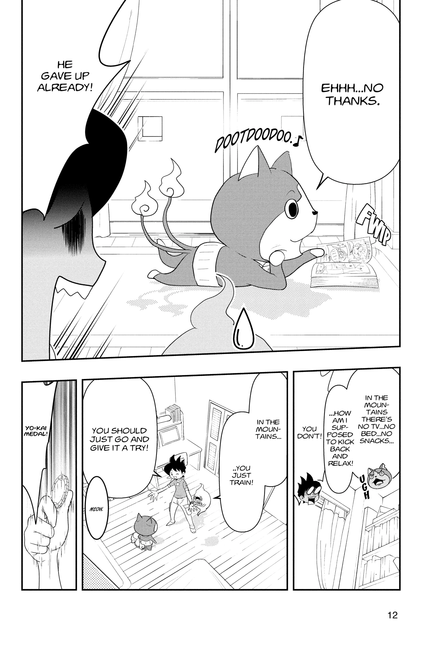 Youkai Watch Chapter 125 page 12 - 