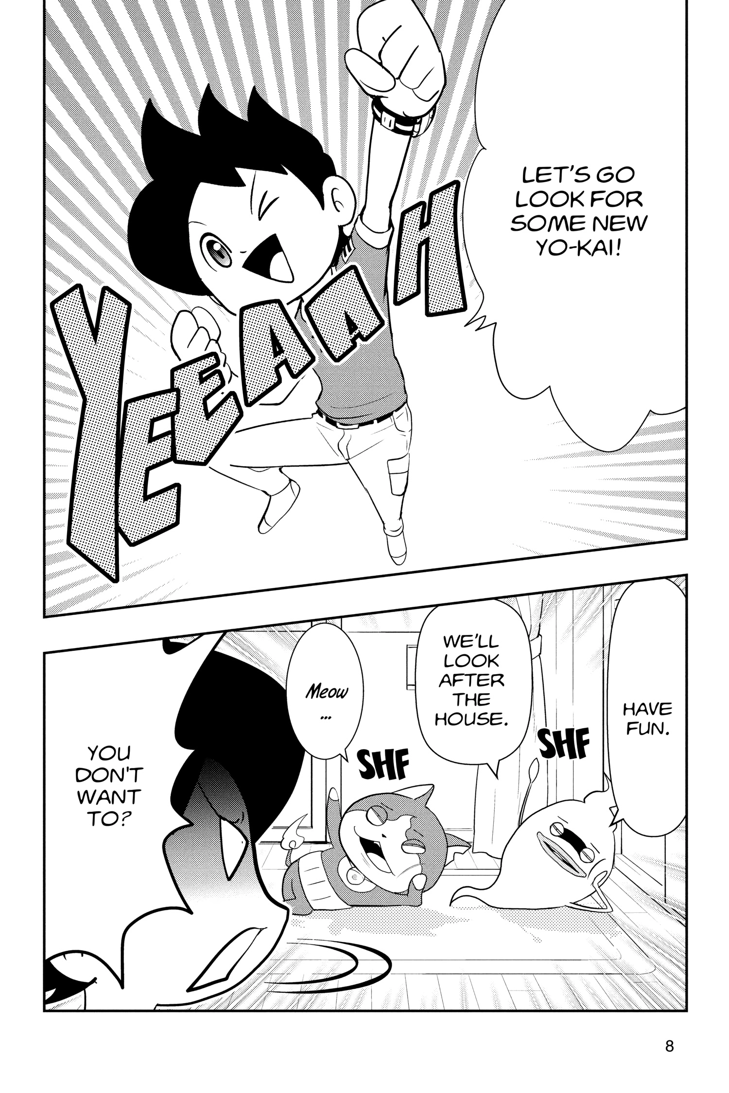 Youkai Watch Chapter 125 page 8 - 