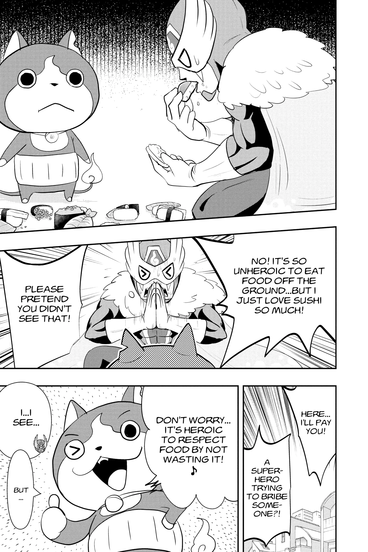 Youkai Watch Chapter 133 page 7 - 