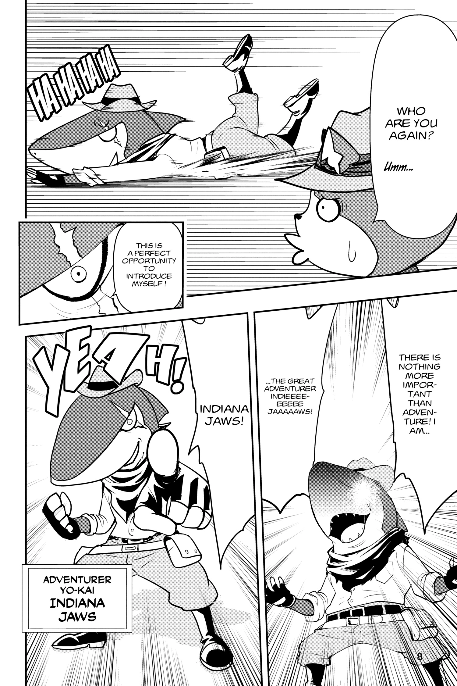 Youkai Watch Chapter 135 page 8 - 