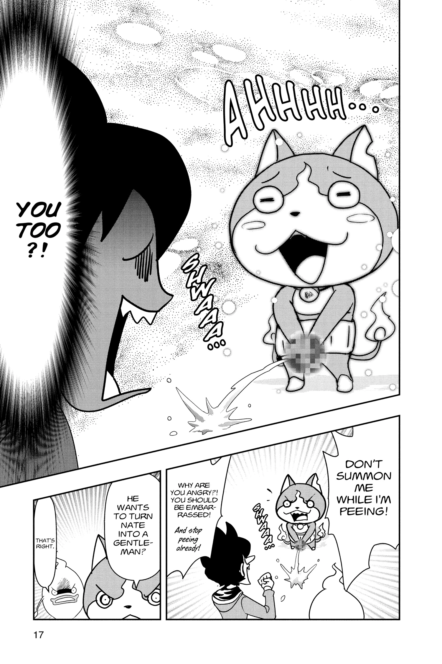 Youkai Watch Chapter 175 page 17 - 