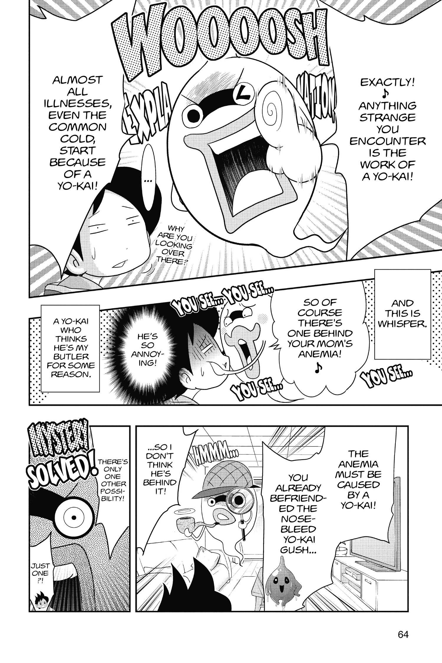 Youkai Watch Chapter 62 page 4 - 