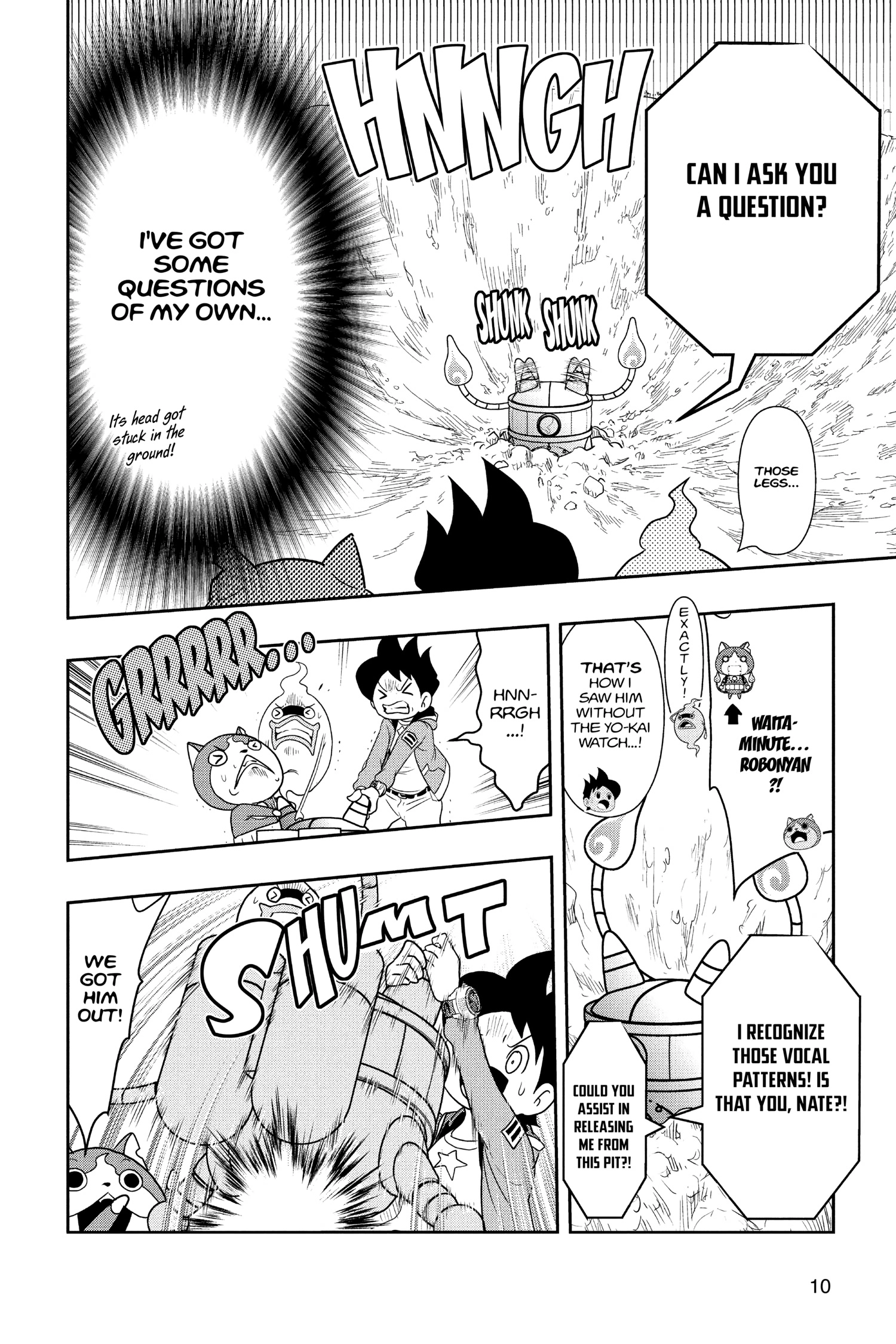 Youkai Watch Chapter 88 page 10 - 