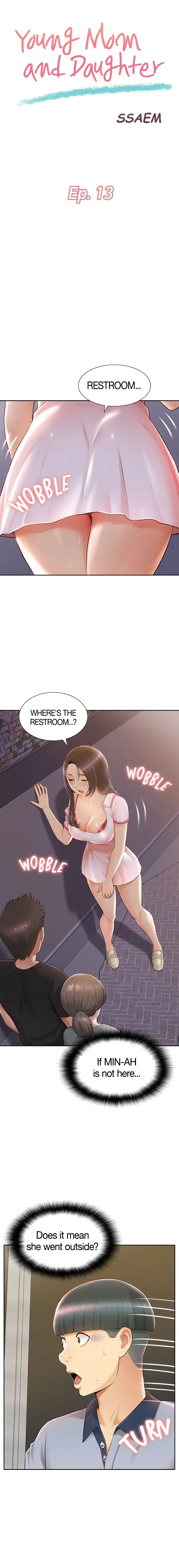 Read Young Mom and Daughter chapter 13 image 1 on Lezhin