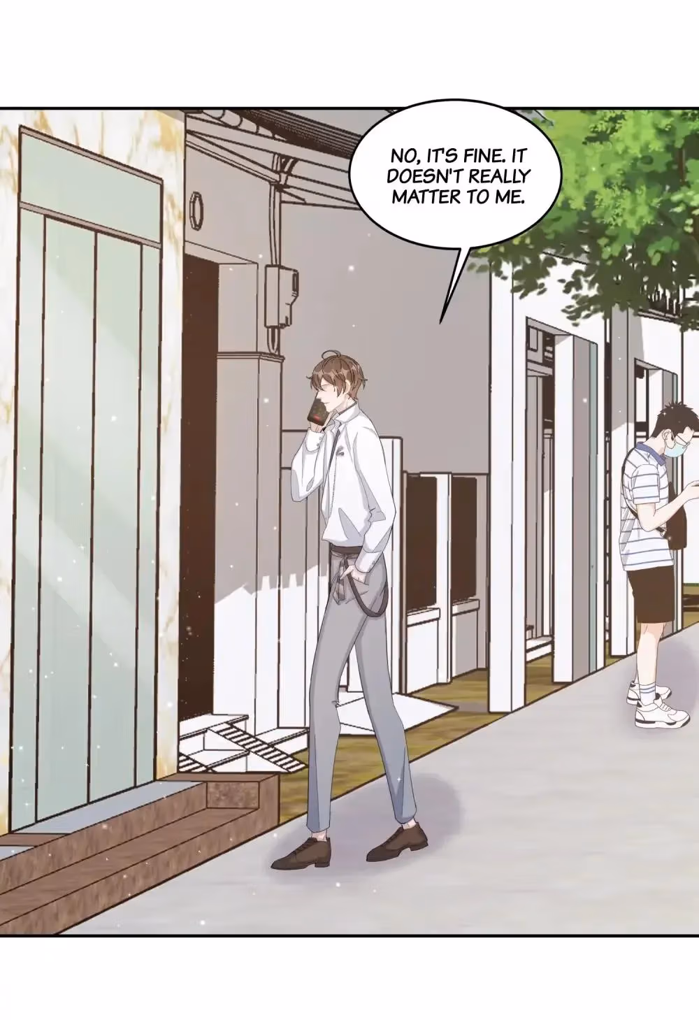 Read Your Distance chapter 100 image 23 on Lezhin
