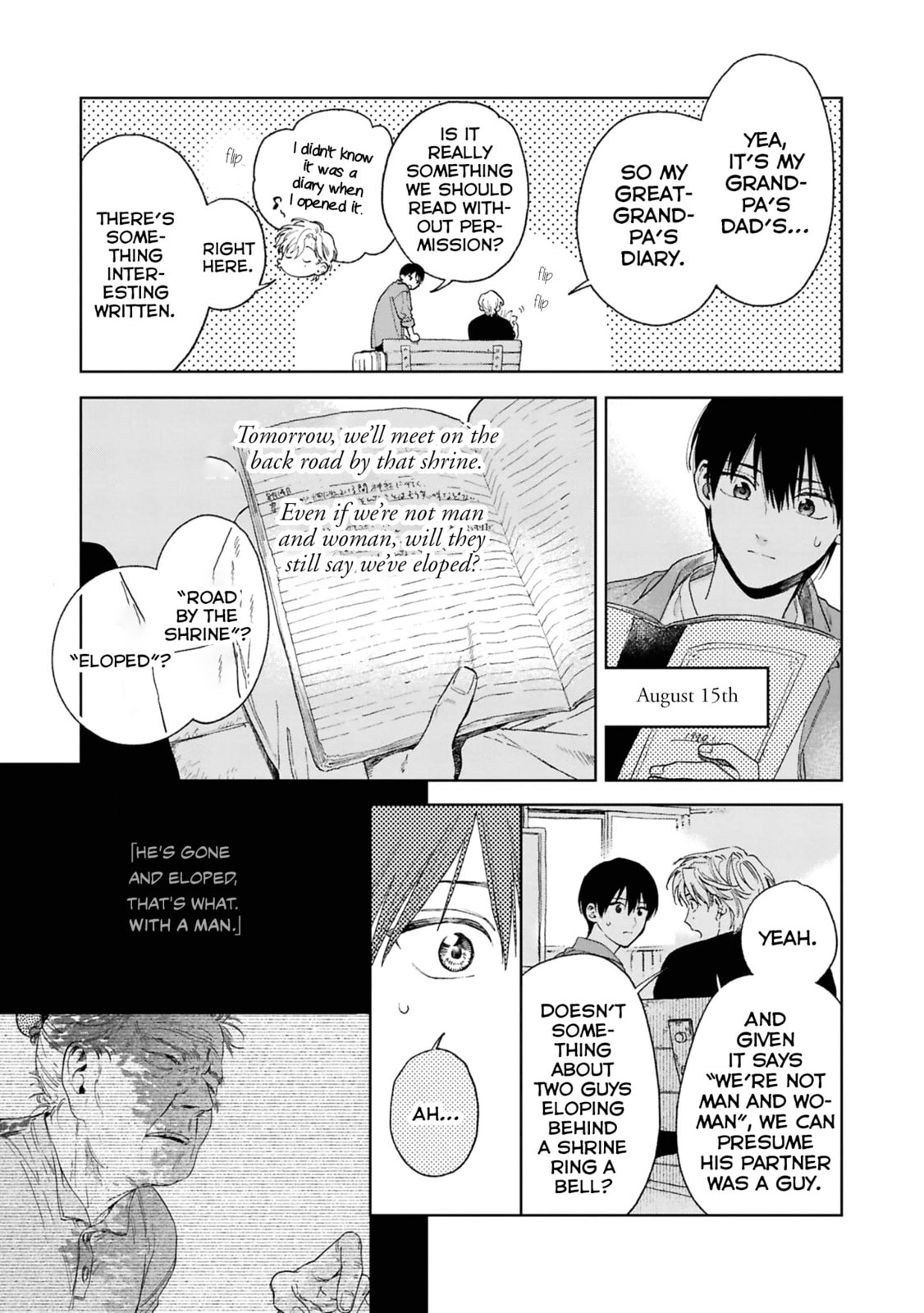 Read Your Hand from the Other Side chapter 6 image 22 on Lezhin