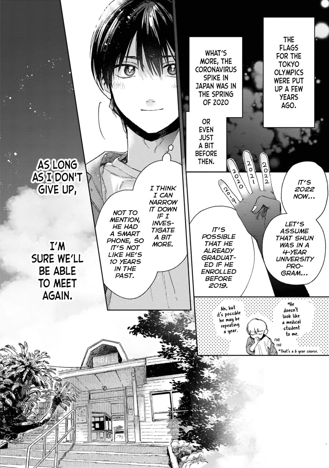 Read Your Hand from the Other Side chapter 6 image 3 on Lezhin