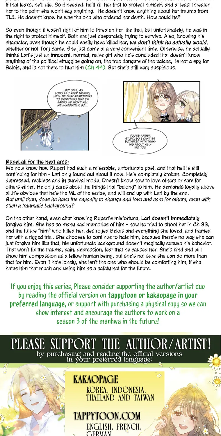 Your Majesty, Please Spare Me This Time Chapter 59.5 page 6 - 