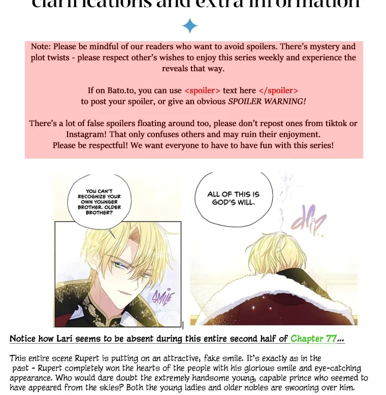 Your Majesty, Please Spare Me This Time Chapter 78 page 77 - 