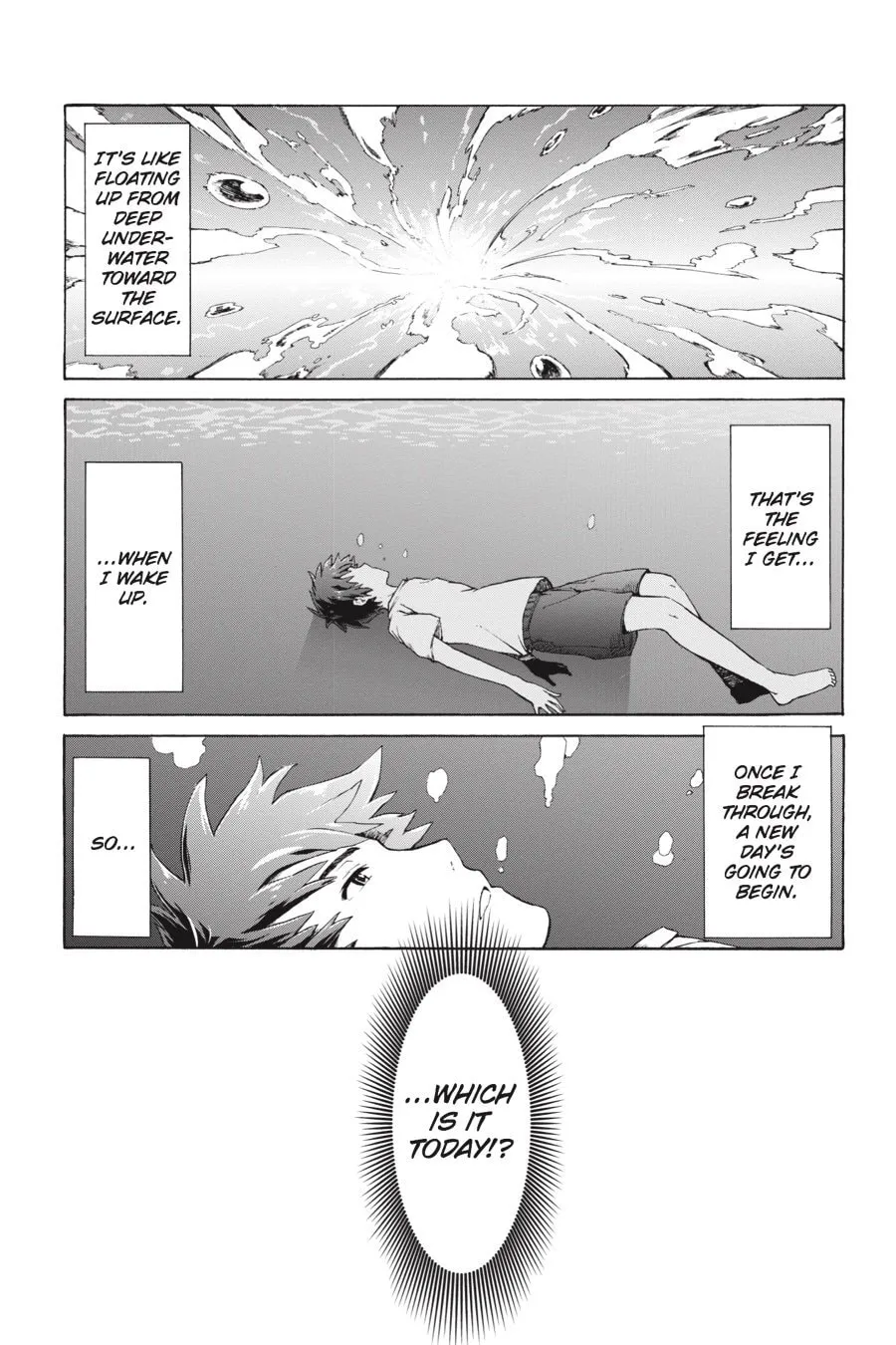 Read your name. Another Side:Earthbound chapter 1 image 1 on Lezhin