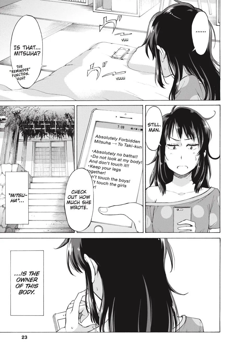 Read your name. Another Side:Earthbound chapter 1 image 7 on Lezhin