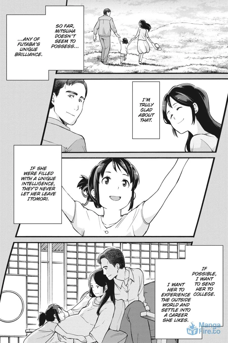 Read your name. Another Side:Earthbound chapter 13 image 5 on Lezhin