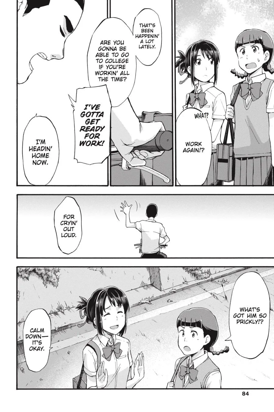 Read your name. Another Side:Earthbound chapter 3 image 4 on Lezhin