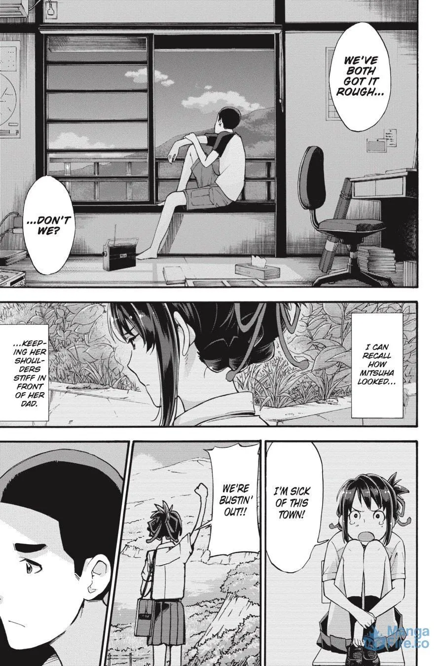 Read your name. Another Side:Earthbound chapter 4 image 26 on Lezhin