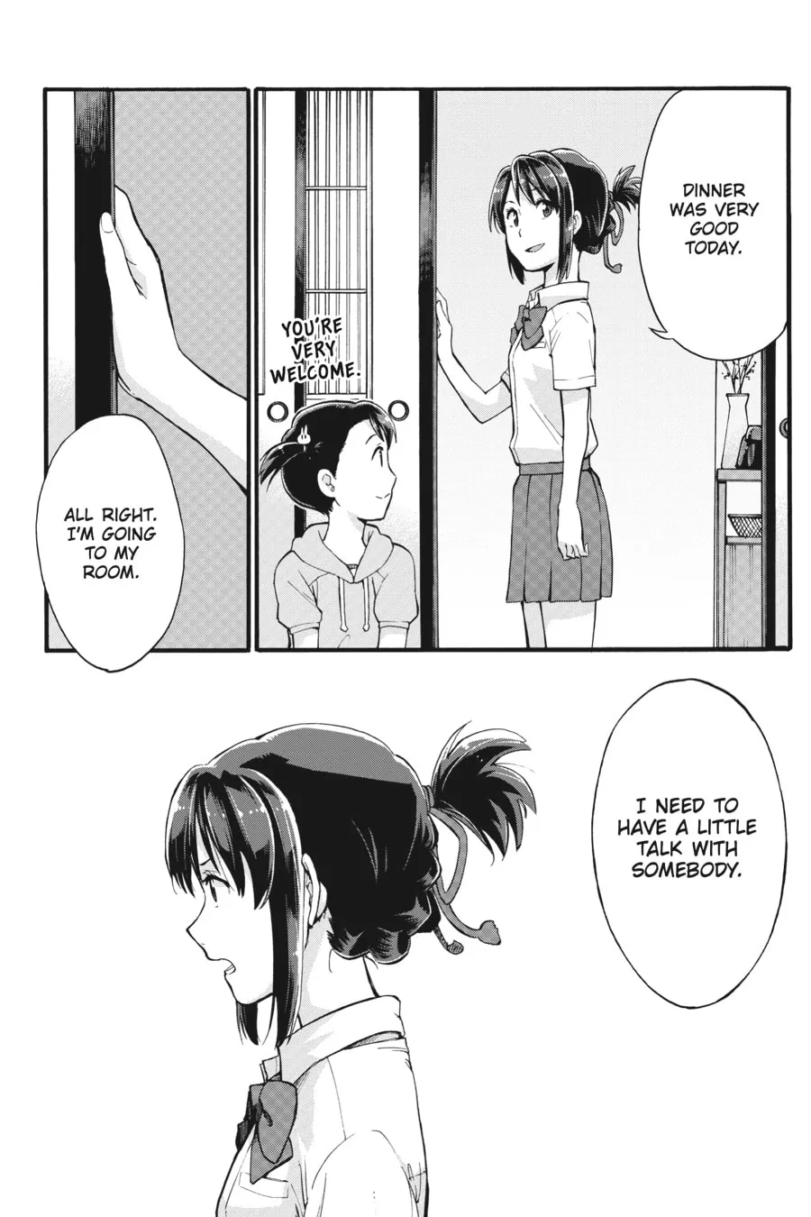Read your name. Another Side:Earthbound chapter 7 image 19 on Lezhin