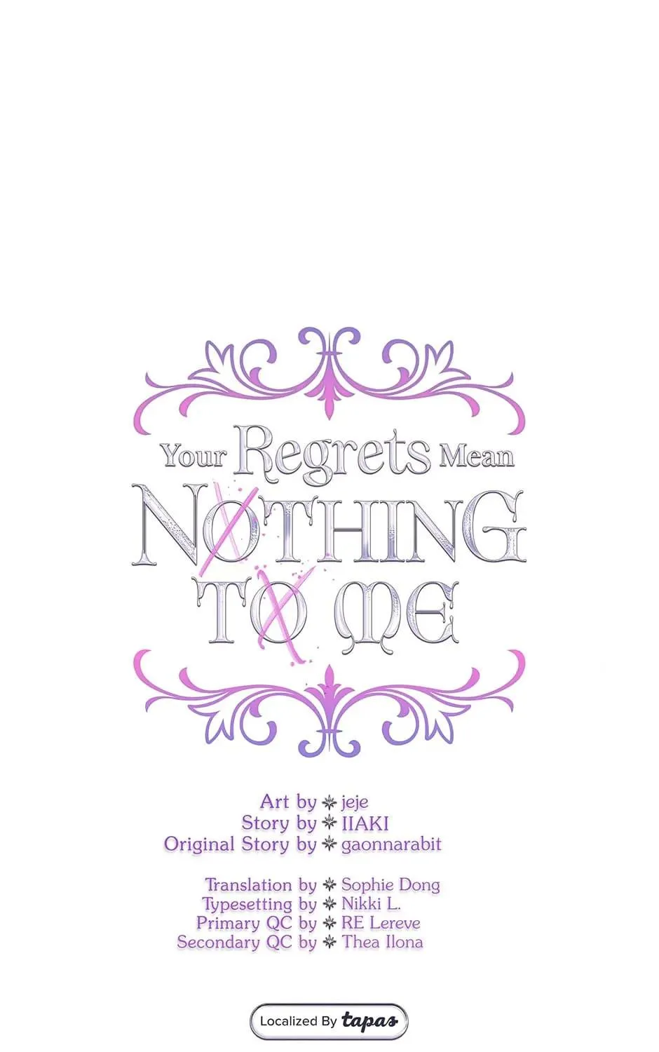 Your Regrets Mean Nothing to Me Chapter 113 page 39 - 