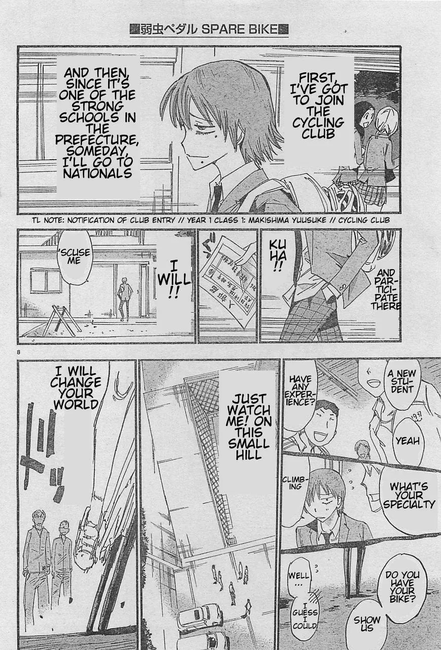 Read Yowamushi Pedal chapter 103.2 image 14 on Lezhin