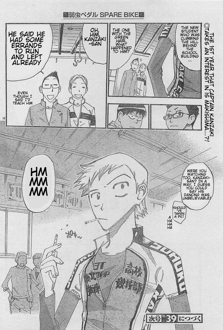 Read Yowamushi Pedal chapter 103.2 image 22 on Lezhin