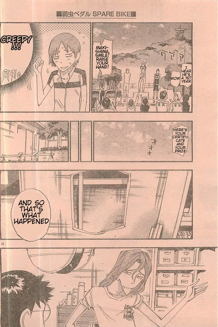 Read Yowamushi Pedal chapter 103.5 image 9 on Lezhin