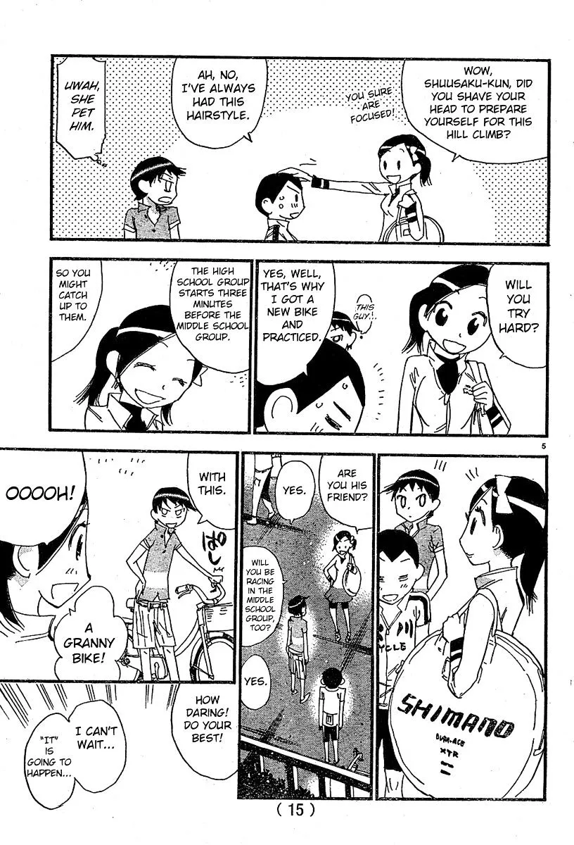 Read Yowamushi Pedal chapter 154.5 image 6 on Lezhin