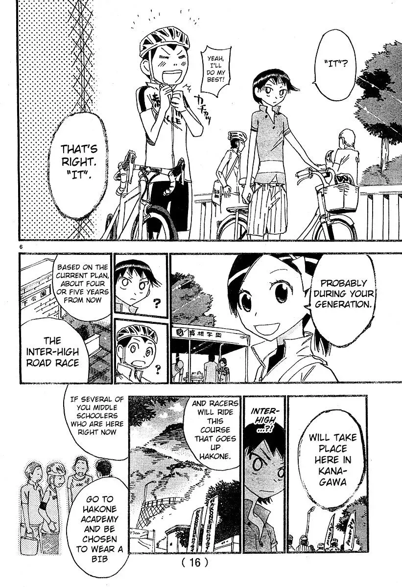 Read Yowamushi Pedal chapter 154.5 image 7 on Lezhin
