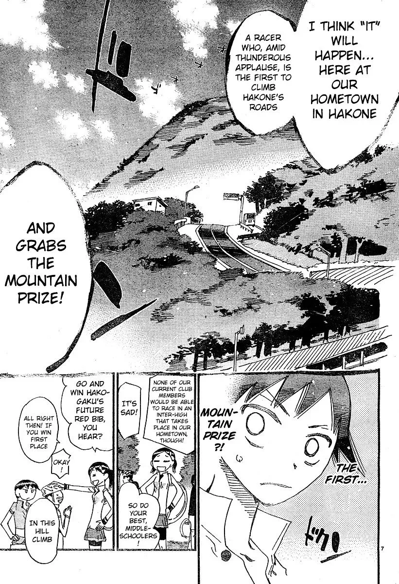 Read Yowamushi Pedal chapter 154.5 image 8 on Lezhin
