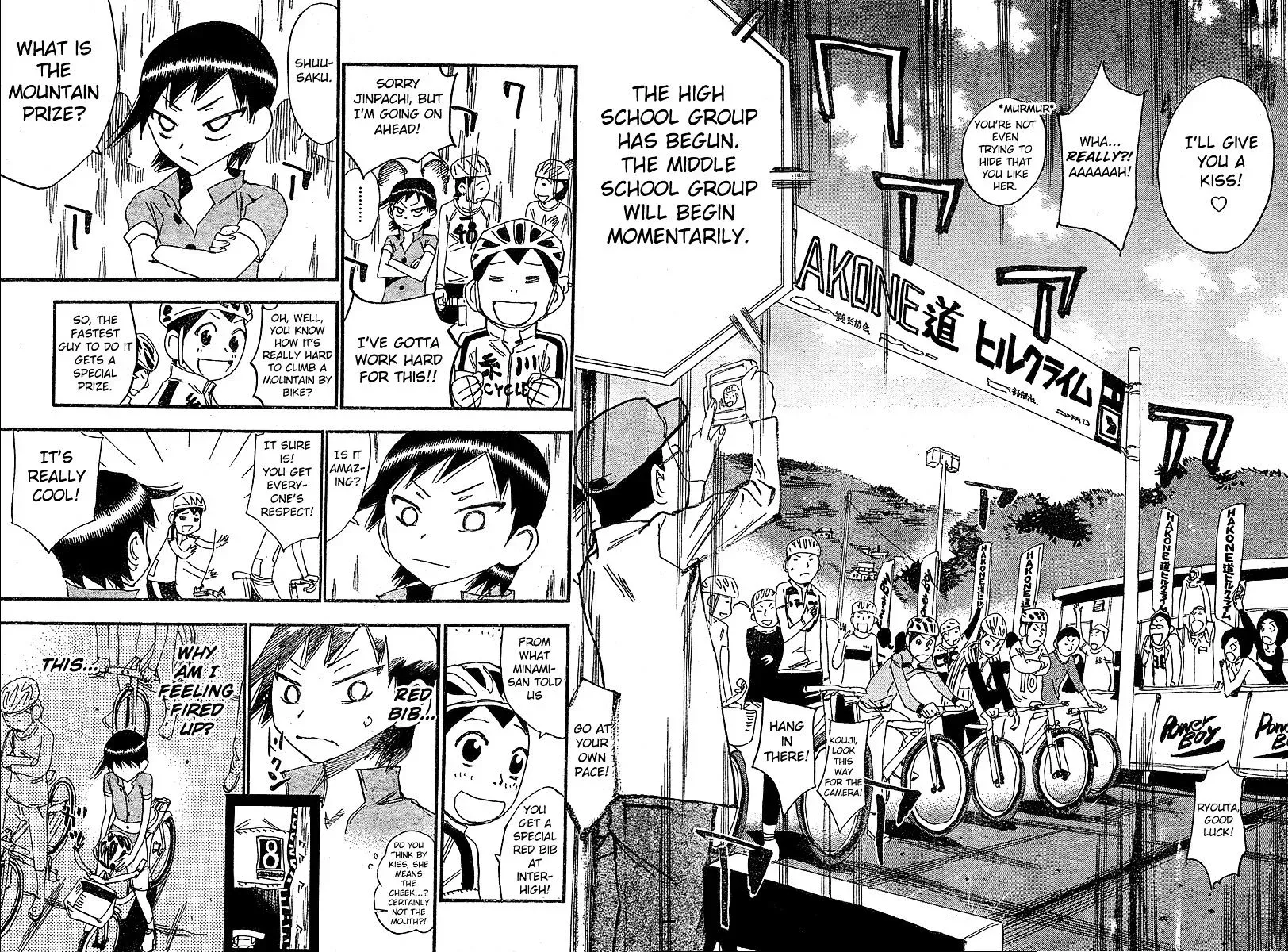 Read Yowamushi Pedal chapter 154.5 image 9 on Lezhin