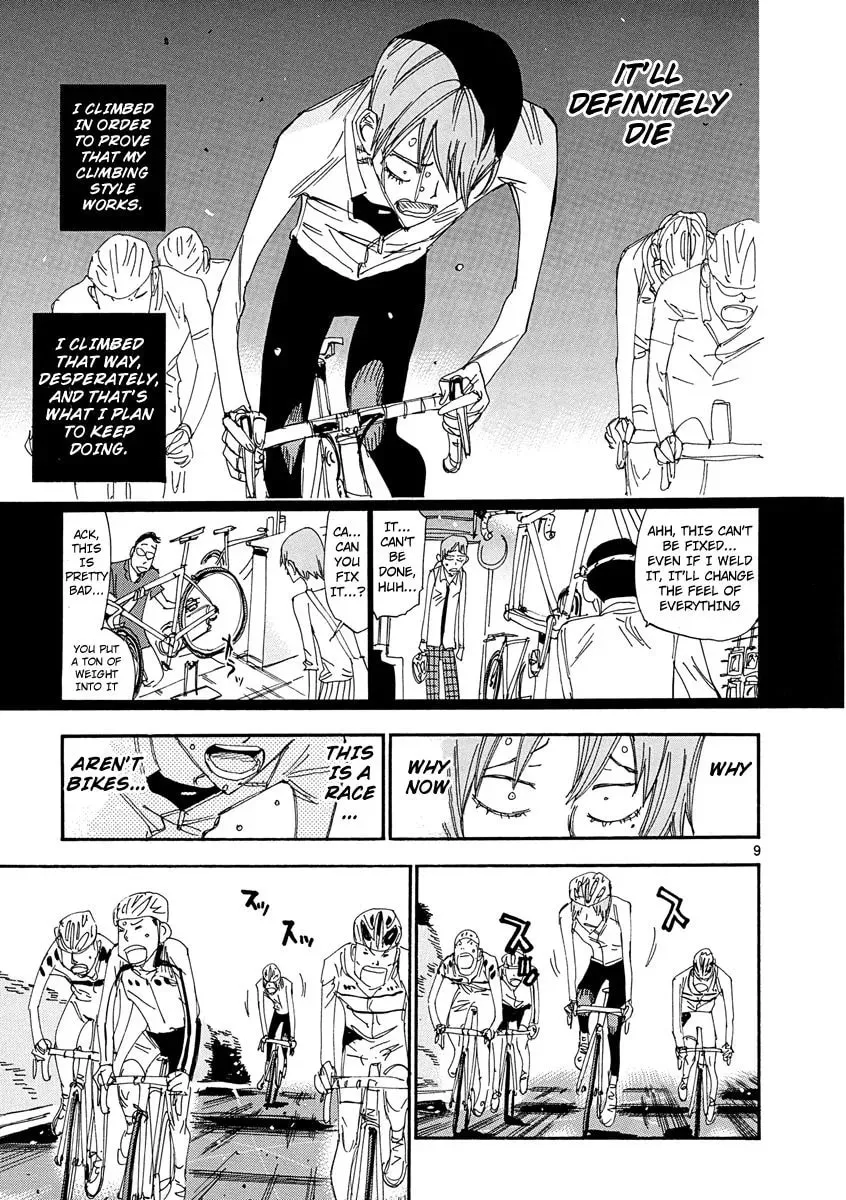 Read Yowamushi Pedal chapter 52.5 image 9 on Lezhin