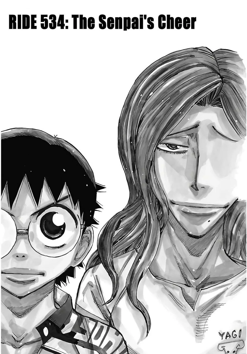 Read Yowamushi Pedal chapter 534 image 0 on Lezhin