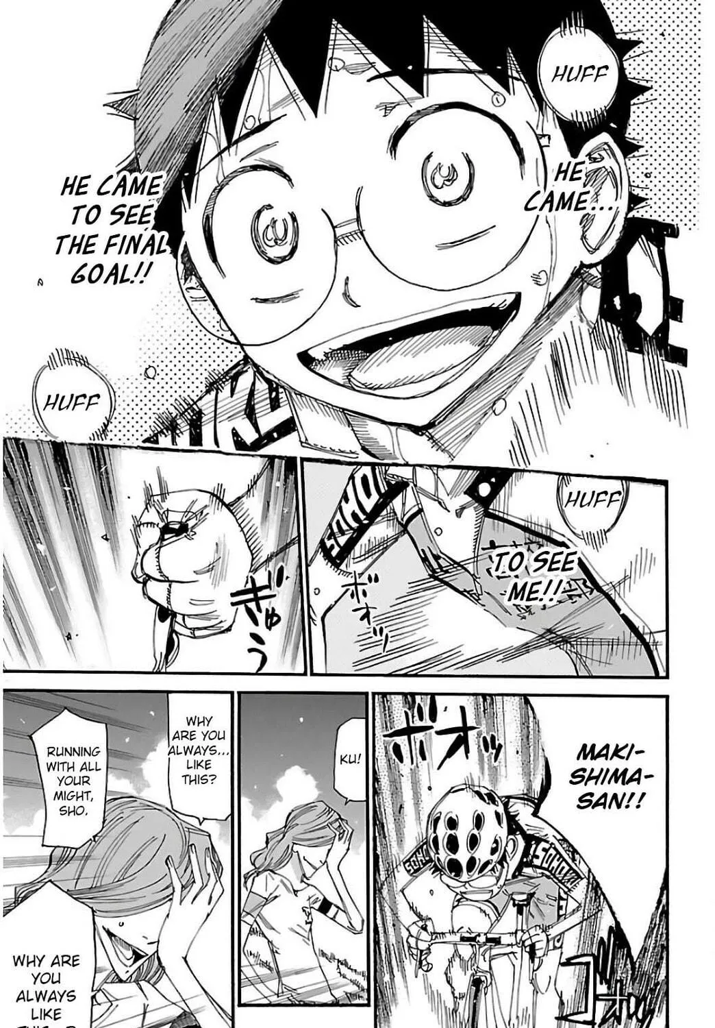 Read Yowamushi Pedal chapter 534 image 28 on Lezhin