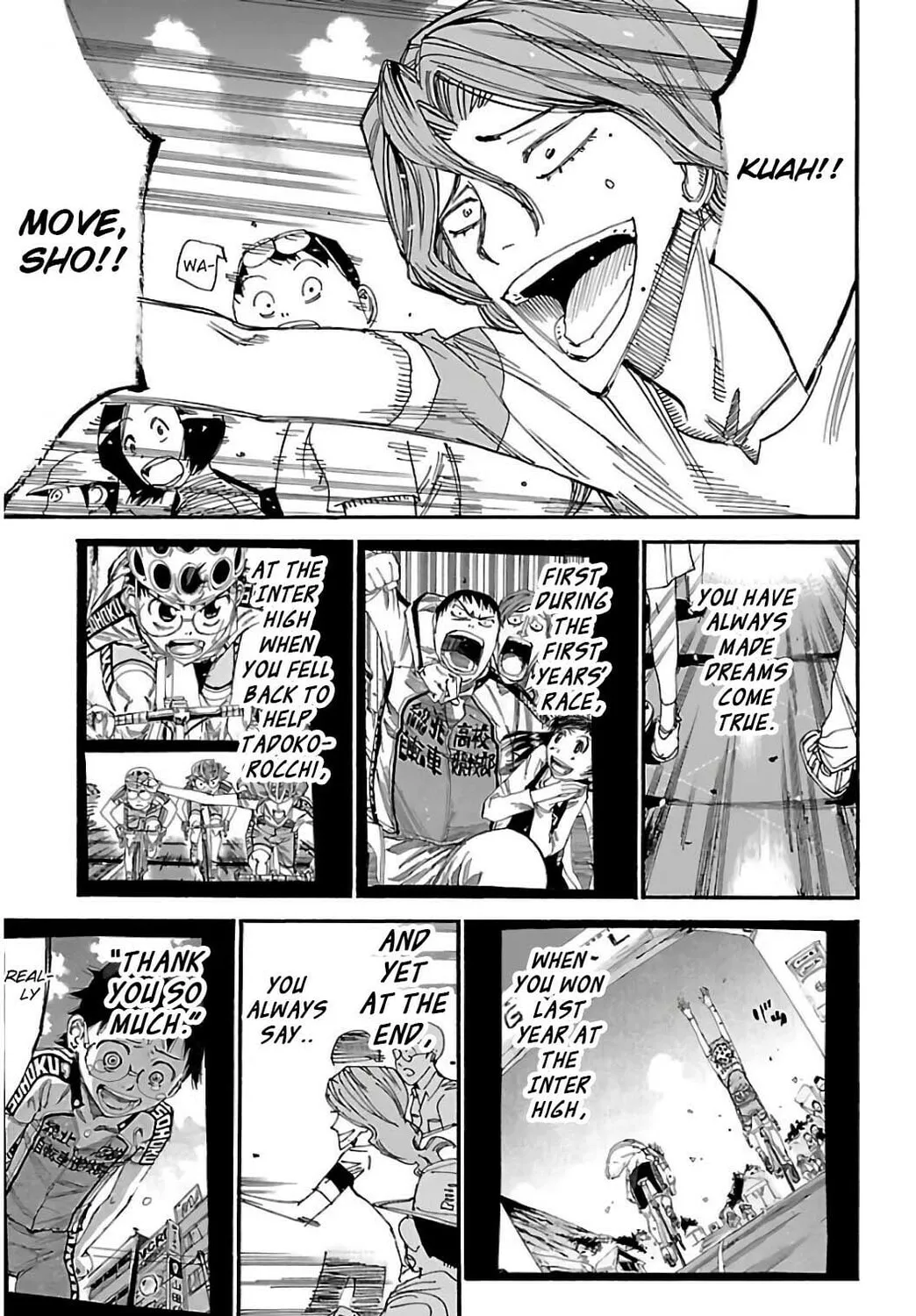 Read Yowamushi Pedal chapter 534 image 32 on Lezhin